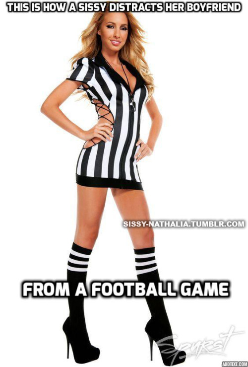 sissy-nathalia:#football #sissycaps