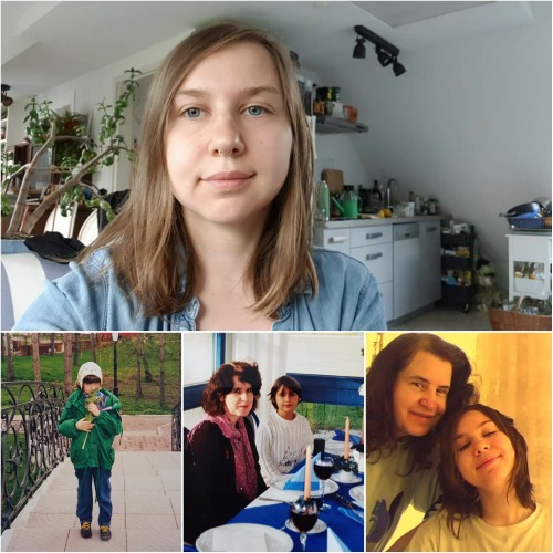 “I lived with my biological mother in Moscow until I was nine...