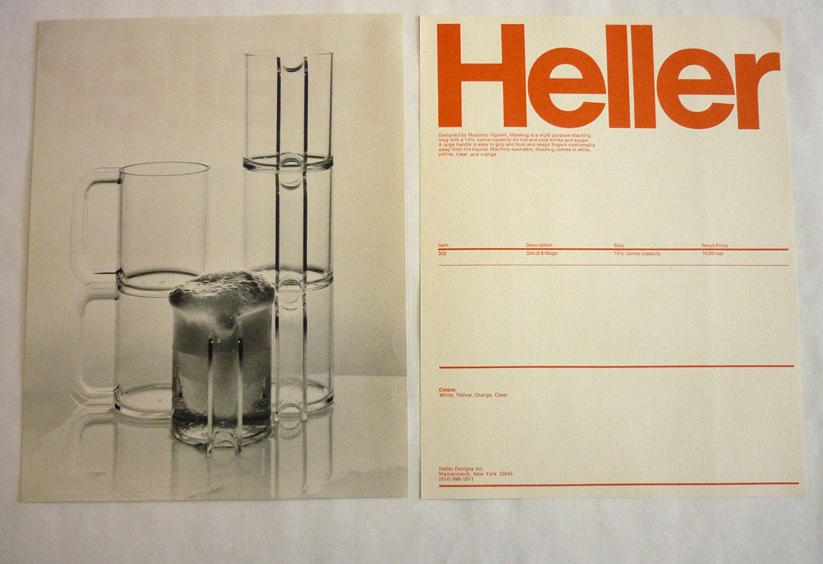 Top 100 Heller Design By Massimo Vignelli