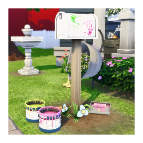 storybooksimblr:Up-Inspired Mailbox, Recoloring PSD, and...