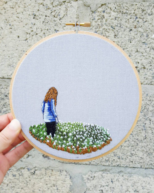 sosuperawesome:Embroidery Art by Chloe-Jo McGinty on Etsy