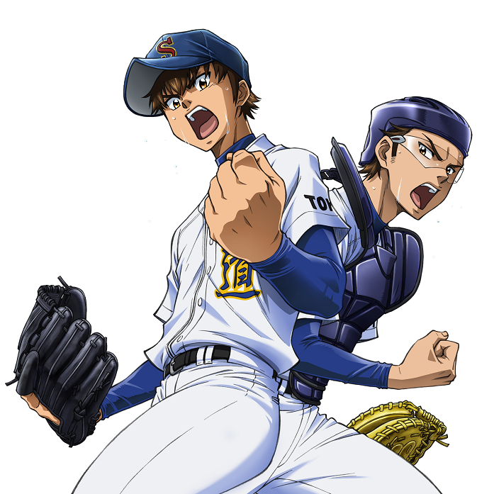 New teaser visual for the âDiamond no Ace Act IIâ TV anime. It will premiere in 2019. -New Cast-â¢ Kaoru Yui (CV: Ayumu Murase) â¢ Hirofumi Asada (CV: Tasuku Hatanaka)
