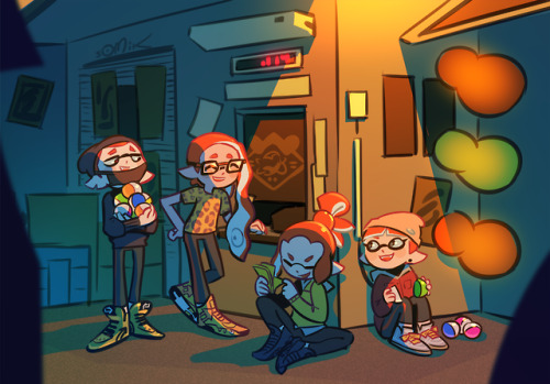 Salmon run with friends!!!! <333