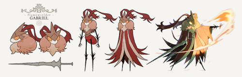 Some recent Hollow Knight fanart + AU characters we made for...