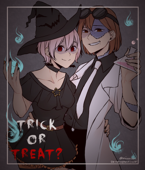 miu-draws:trick or treat?