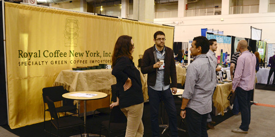 Royal New York's booth at Coffee Fest Chicago 2015