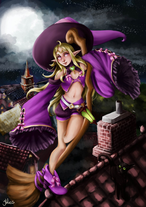 ylilea:days and days but this is finally donehalloween nowi...