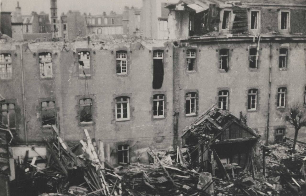 Brest, France, WW2. 1 - Allied bombing on... - LEGACY-OF