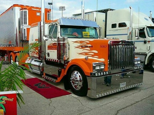 semitrckn:Western Star custom Lowmax with matchin...