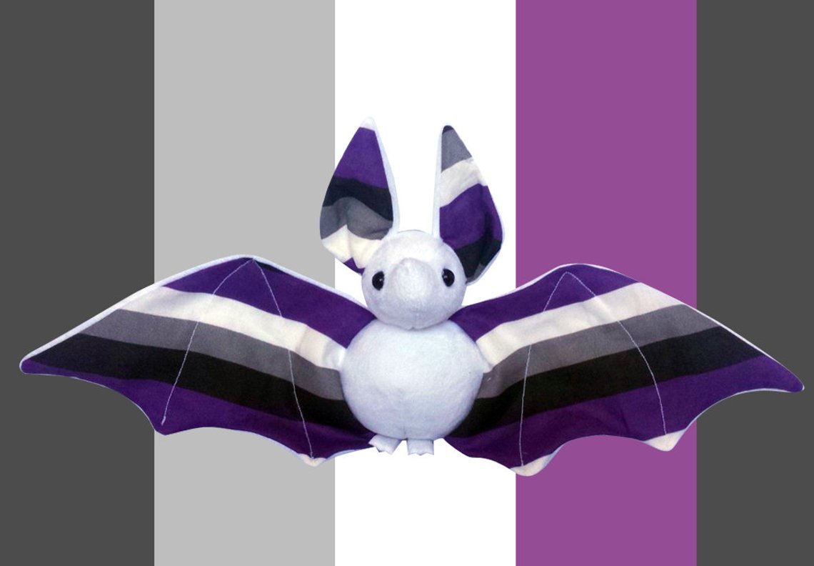 pride bat plush