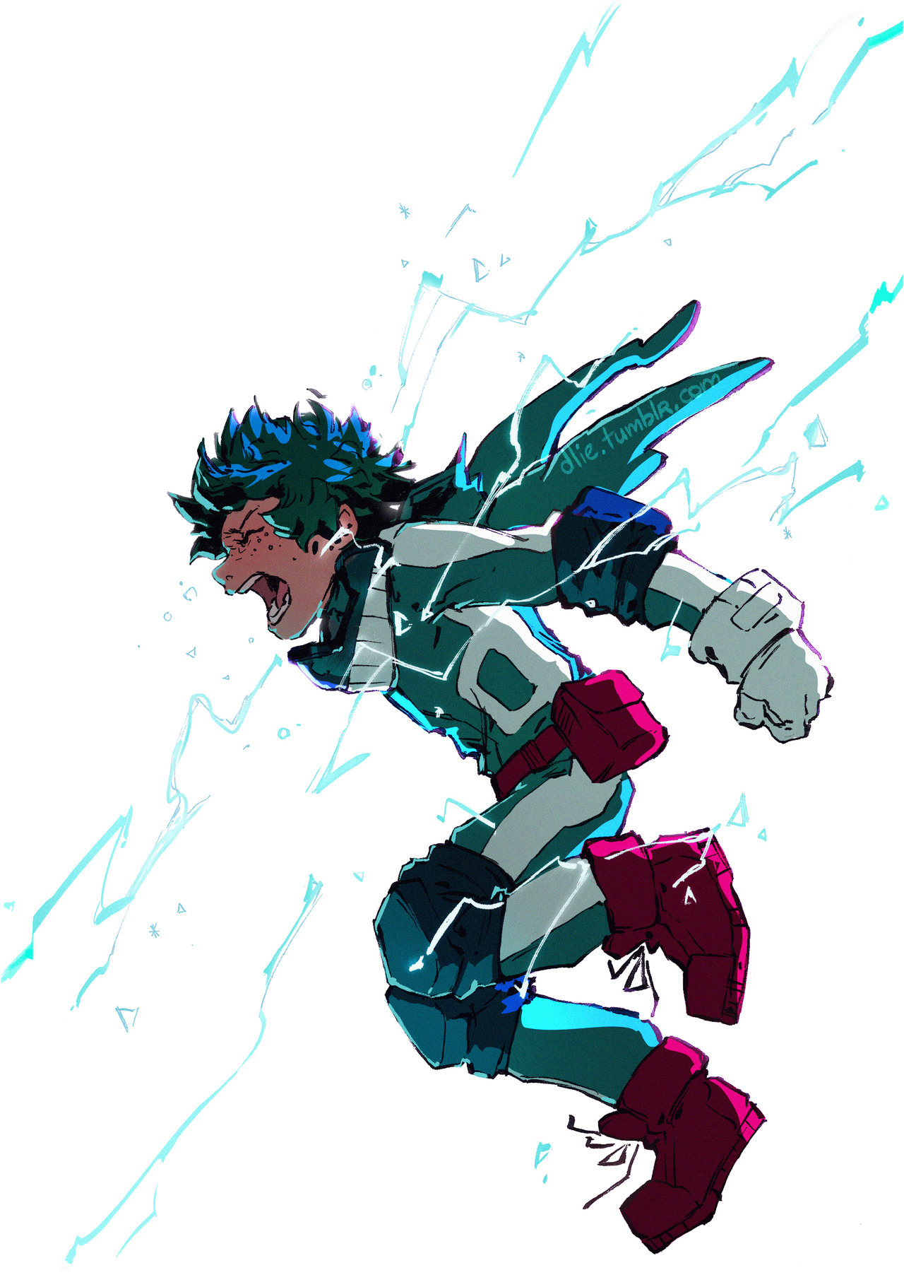 Dlie's Art Blog - GO DEKU! I love this show so much, I hope I could...