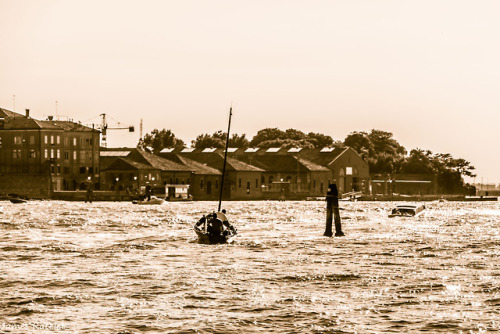 James Ratelet, sur les chemins italiens, Venise , Italie,...