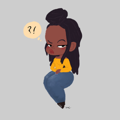 Black Girl Cartoon Tumblr