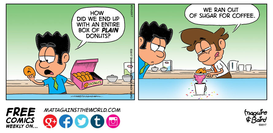 Plain Donuts Comic