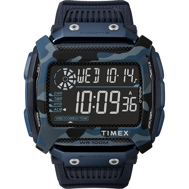 【TIMEX】 天美時 遠征系列 多功能電子錶 (藍 TXTW5M20500)