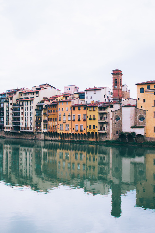 camerastamps:Structures near Ponte Vecchio - Florence,...