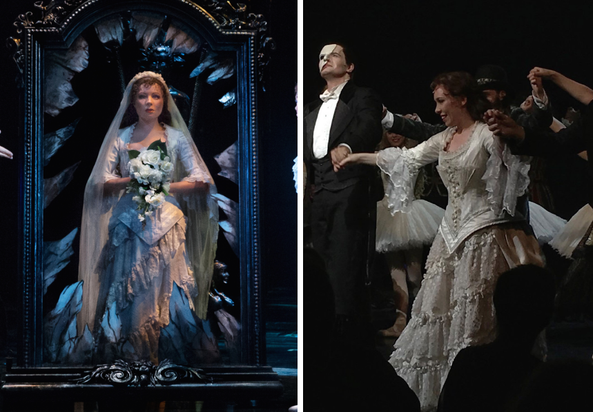 Operafantomet Phantoming Do The Doll Bride And Christine Share