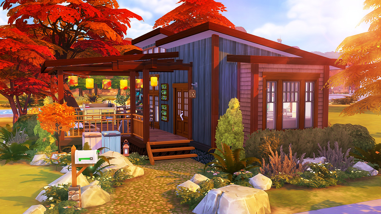 Aveline Rustic Autumnal Trailer 1 Bedroom 1 Sim 1