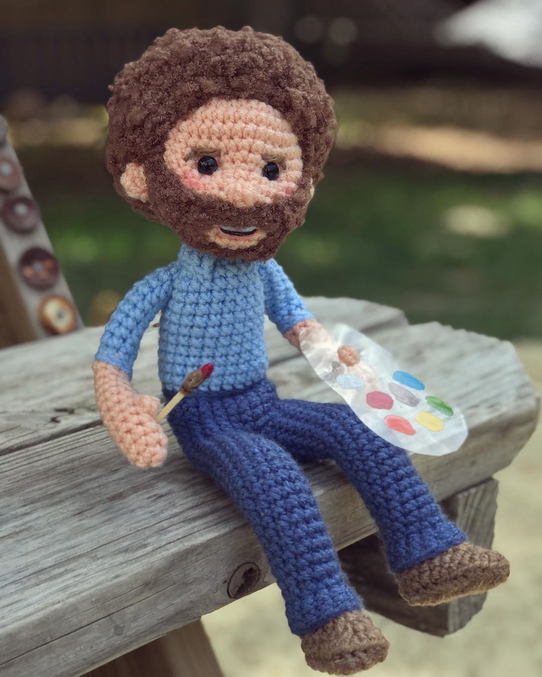 post malone crochet doll