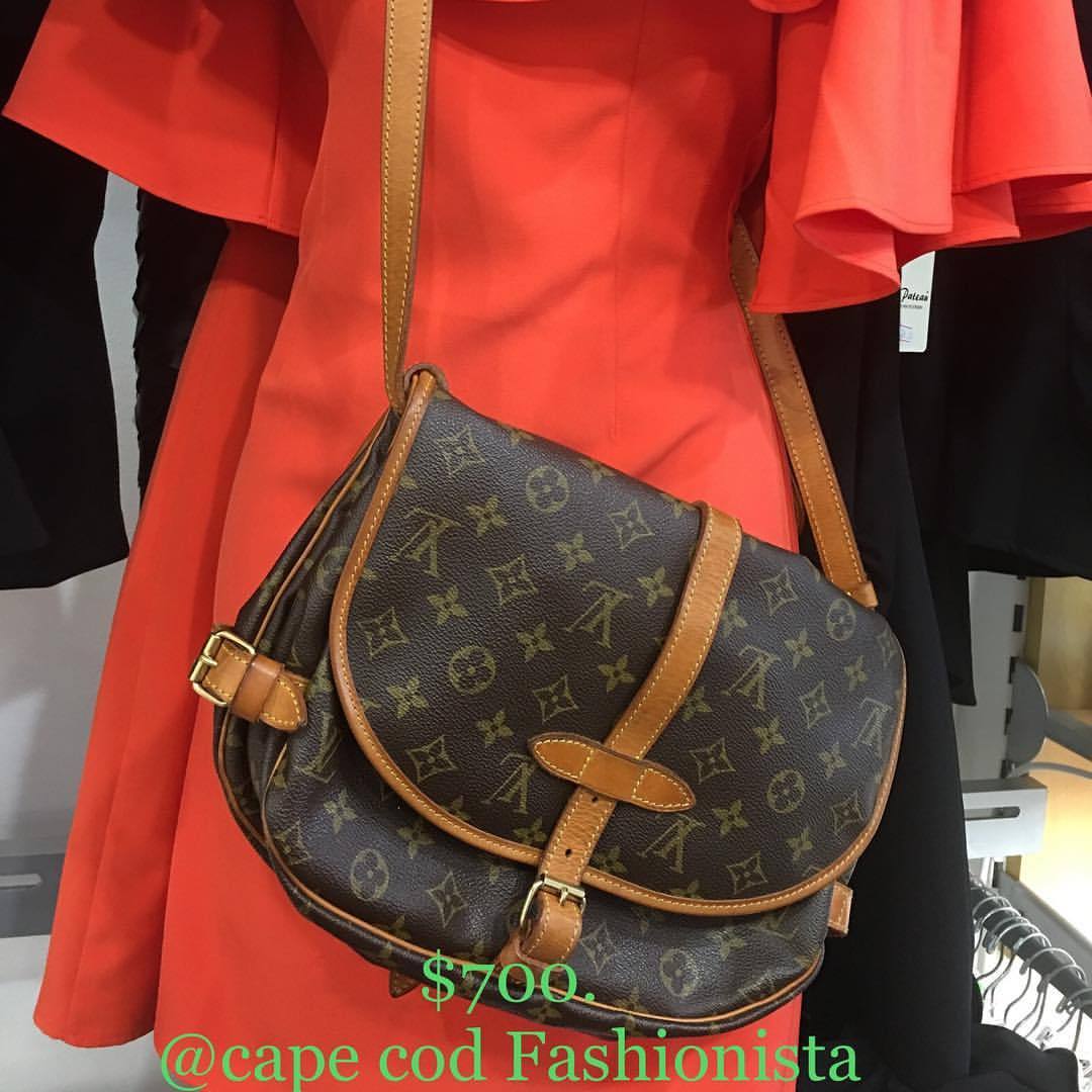 Cape Cod Fashionista — Authentic Louis Vuitton messenger cross body bag...