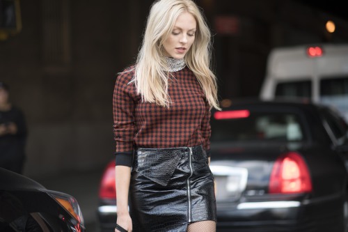 Leather Street Style