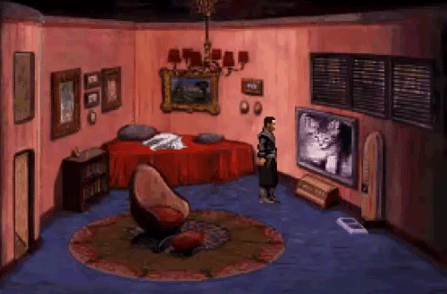 beneath a steel sky cat videos cat video cyberpunk pc game point and click adventure cat