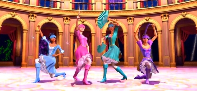 barbie and the three