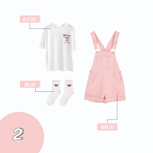coord kfashion pink cute fashion cute jfashion pastel overalls socks pink fashion shopkokoro sweet fairy peachmo my-coord mine