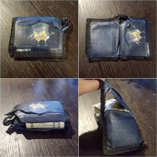 It’s time to say goodbye to my old trusty wallet…...