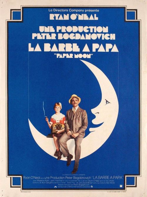 1974 French poster for Paper Moon