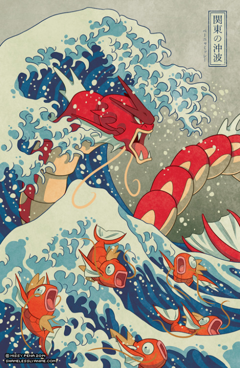 missypena:The Great Wave off Kanto, full composition complete!...