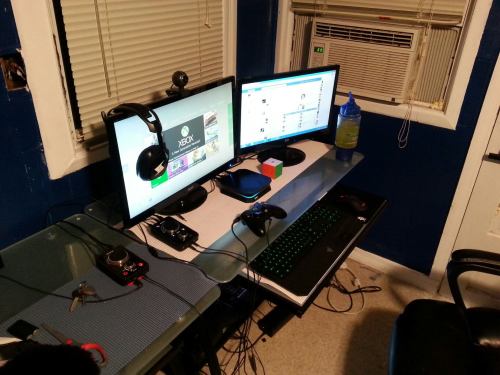 gaming setup on Tumblr