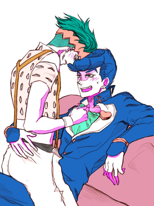 because that is josuke in the picture | Tumblr