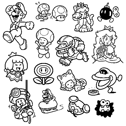 Zerbe! • suppermariobroth: All the stamps from Super...