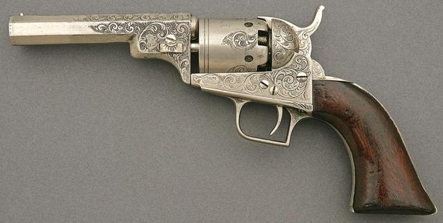 Lock, Stock, and History — Engraved Colt Model 1848 Baby Dragoon ...