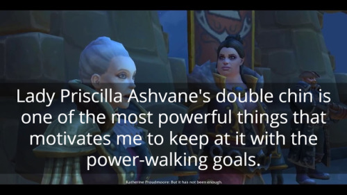 Lady Priscilla Ashvane’s double chin is one of the most...