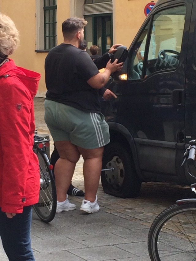 overfedblog: "specktrainer: "German fatboy sighting.