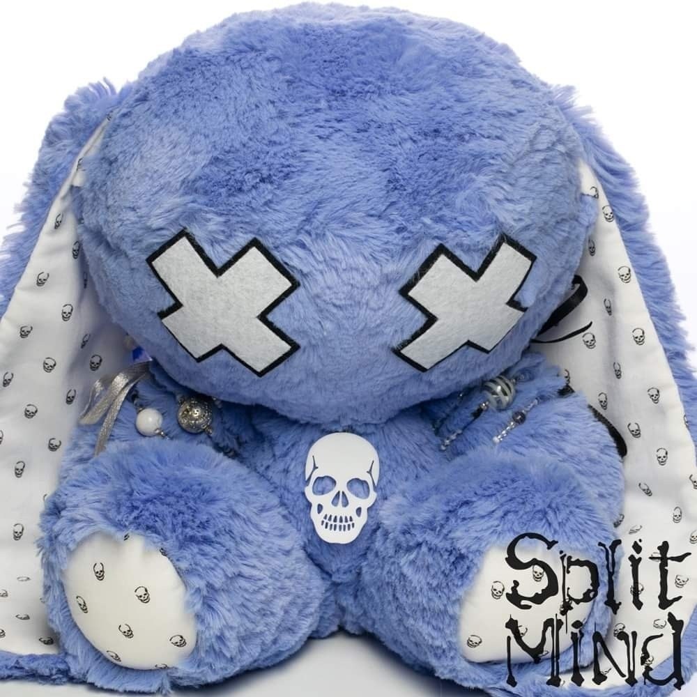 split mind plush bunny