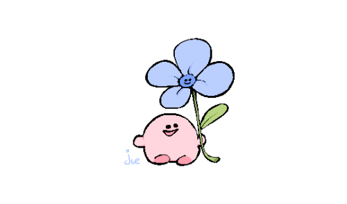 juenavei:this for everyone who having bad day, kirby and his...