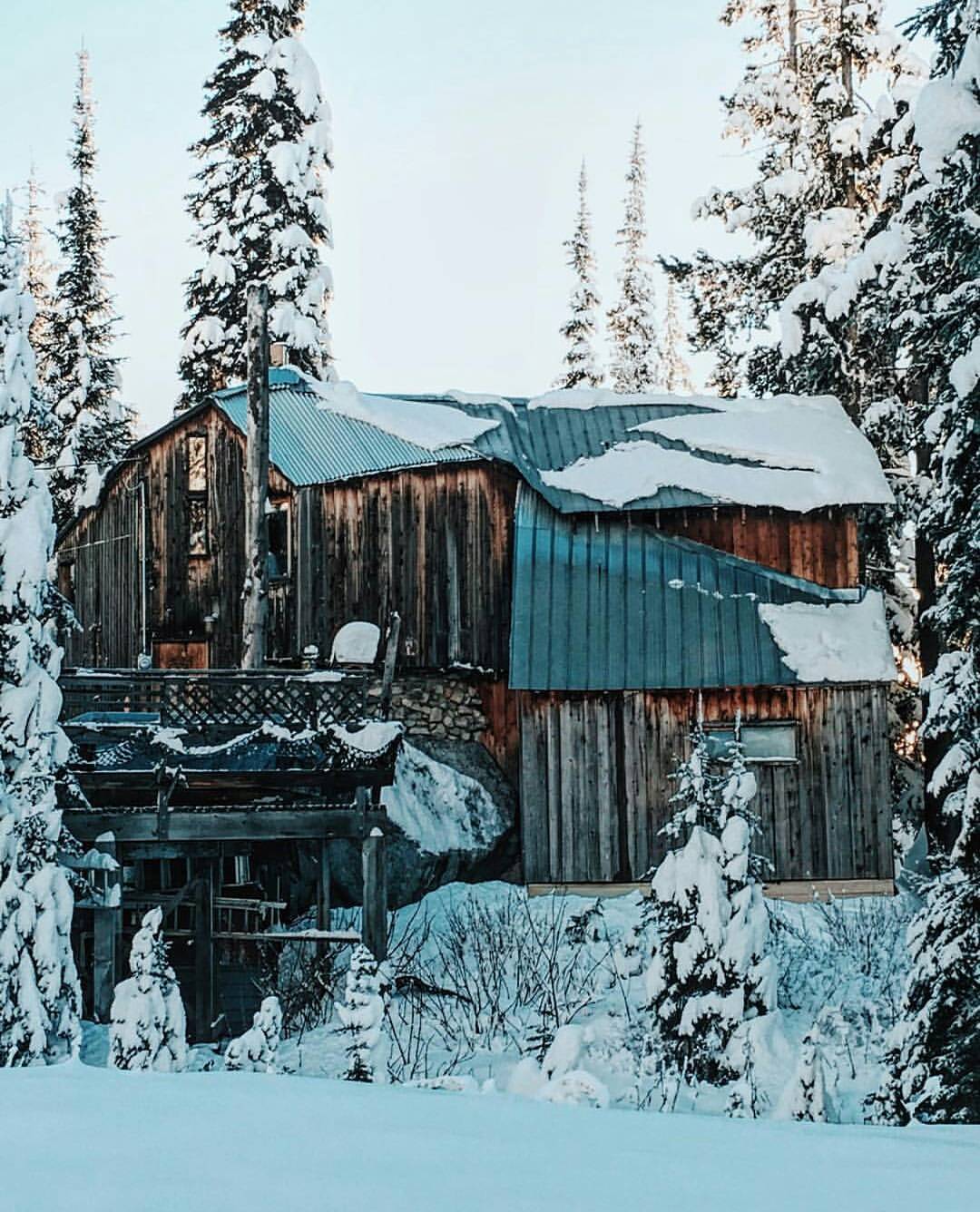 The Cabin Chronicles — The Rock Chalet, complete with 3-story indoor ...