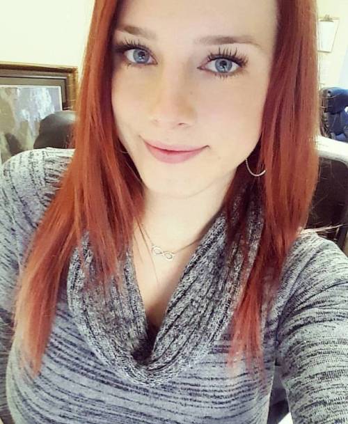 @tay.michele @beauty_hairzz #redheads #ginger #ruiva #blueeyes