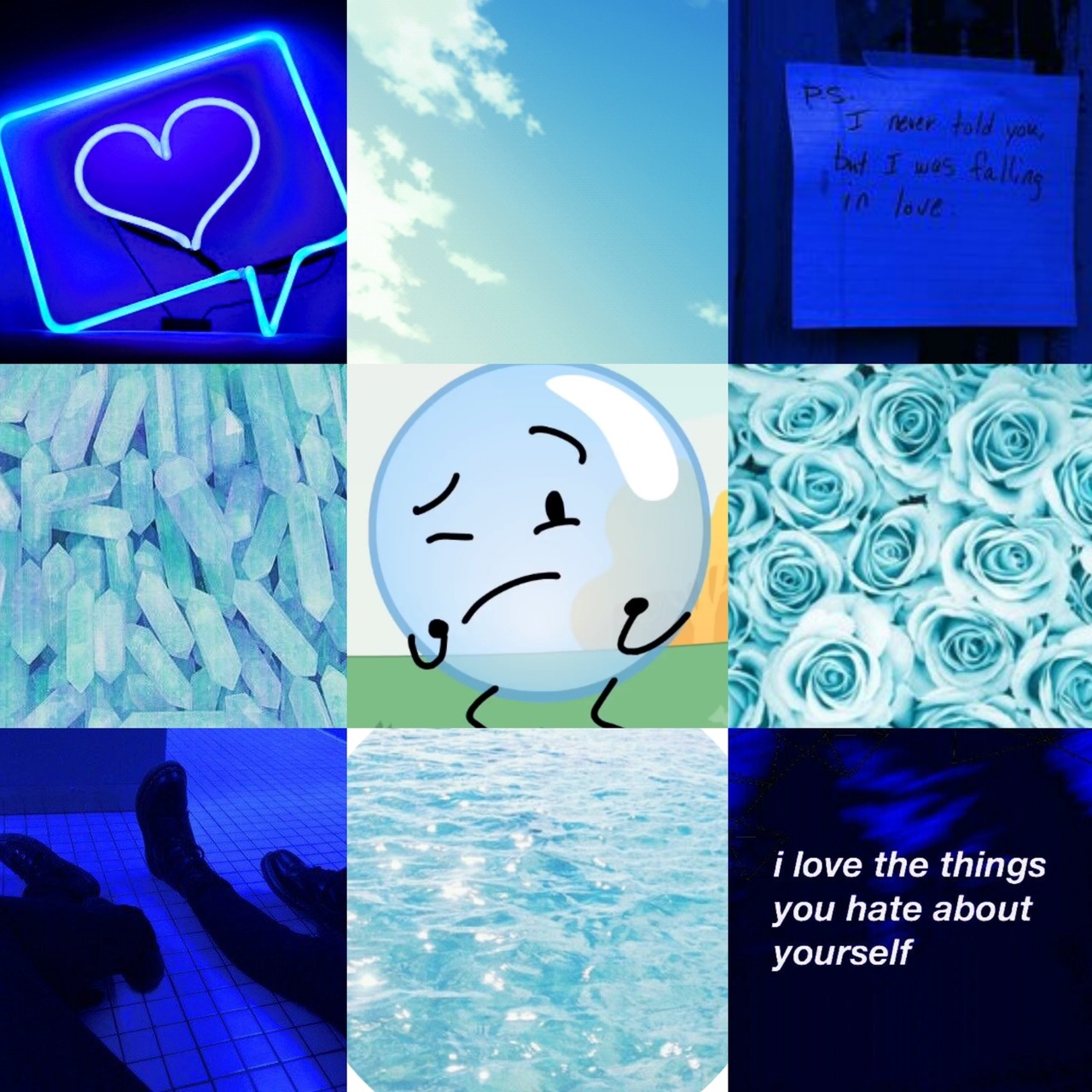 for all object kin ! — moodboard for bubble with strong hints of a crush...