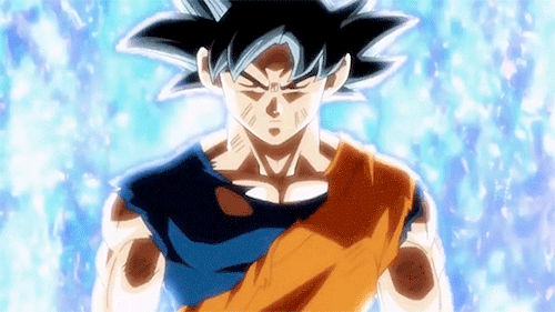 Goku Ultra Instinct 4K Gif - Santinime
