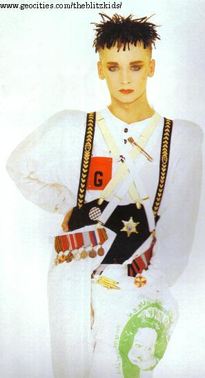 BOY LONDON STORY — BOY GEORGE in BOY 1986 source: theblitzkids.com