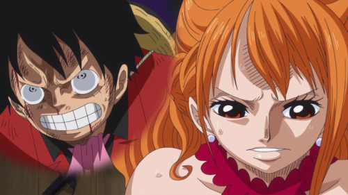 dekkenminus:Nami in episode 853.