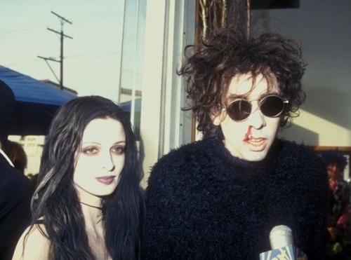 rot-riot:Tim Burton and former fiancé Lisa Marie.