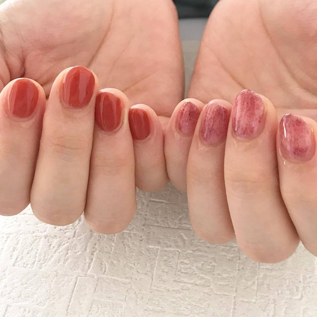 Lottie Nail ロティネイル アシンメトリーネイル ニットベールを