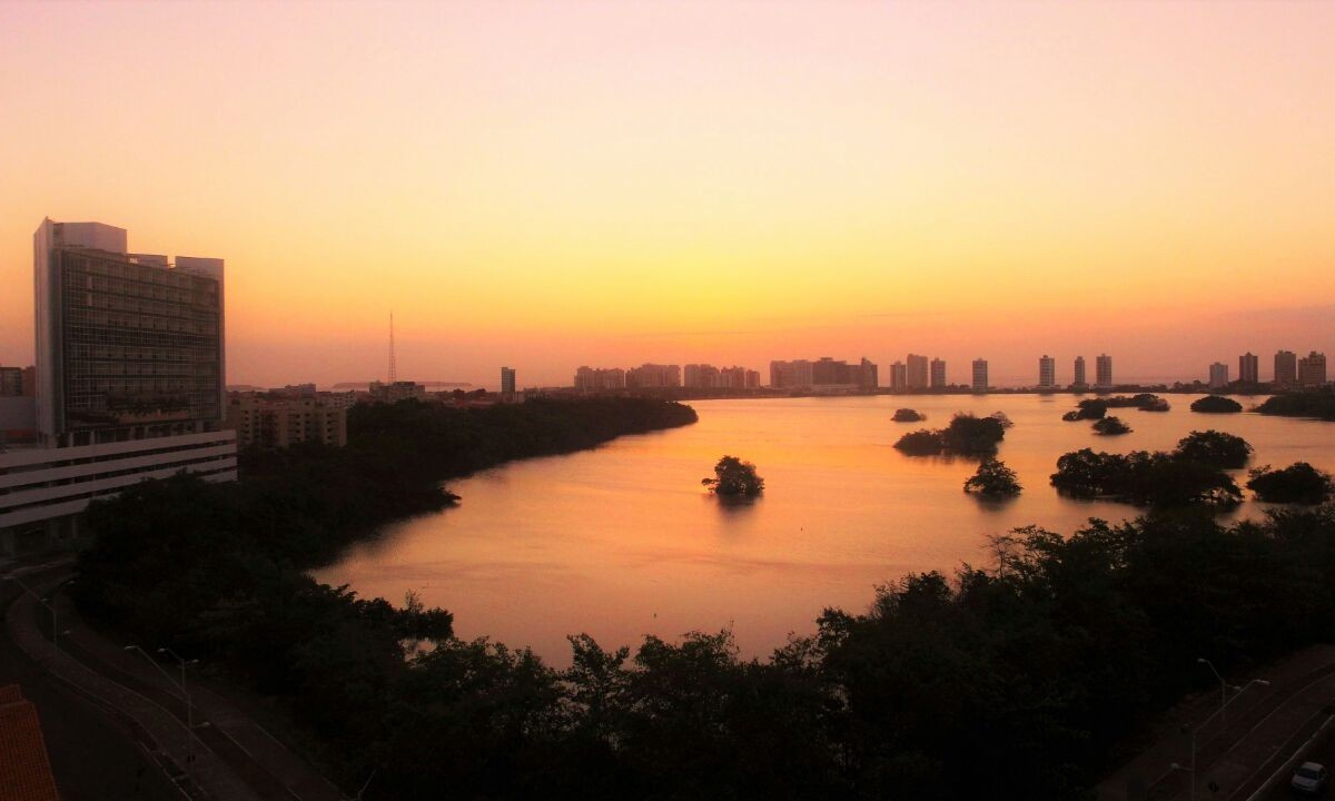 Parque EcolÃ³gico da Lagoa da Jansen possui 6.000mÂ² de Ã¡rea com restaurantes, ciclovias, pista para cooper, quadras poliesportivas e muito espaÃ§o livre localizado em SÃ£o LuÃ­s, no MaranhÃ£o