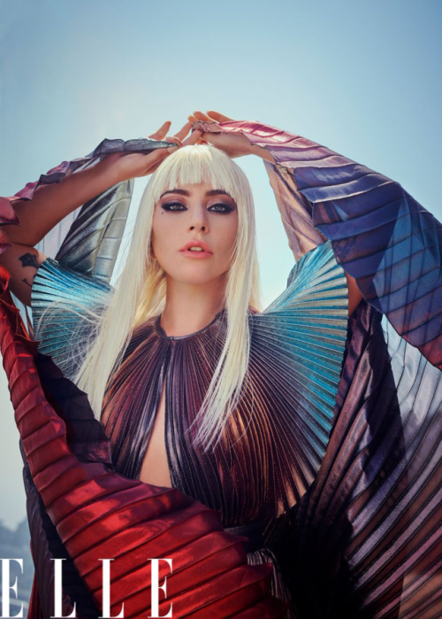 fkaloveorfame:Lady Gaga for ELLE Magazine by Ruth Hogben and...