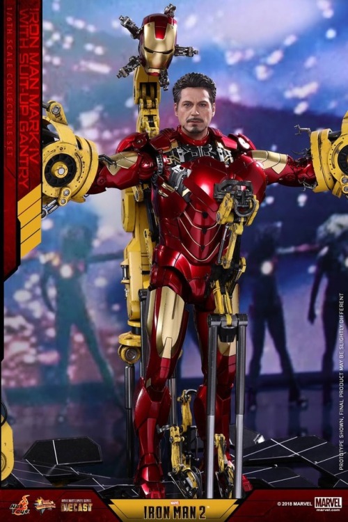 ghostjetshell:Hot Toys | Iron Man 2 | Iron Man Mark IV 1/6th...